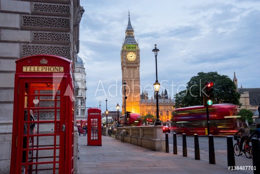 Picture of Big BenBig Ben and Westminster abbey in London England